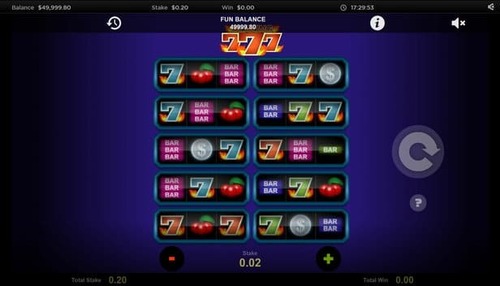 Blazing 777 Demo Play Blazing 777 Demo Play